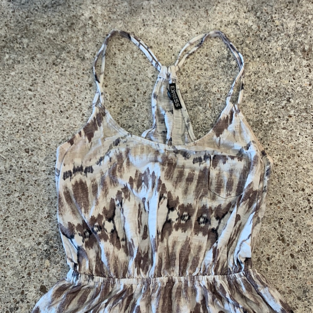 EUC Express XS Spaghetti Strap Racerback Casual Dress